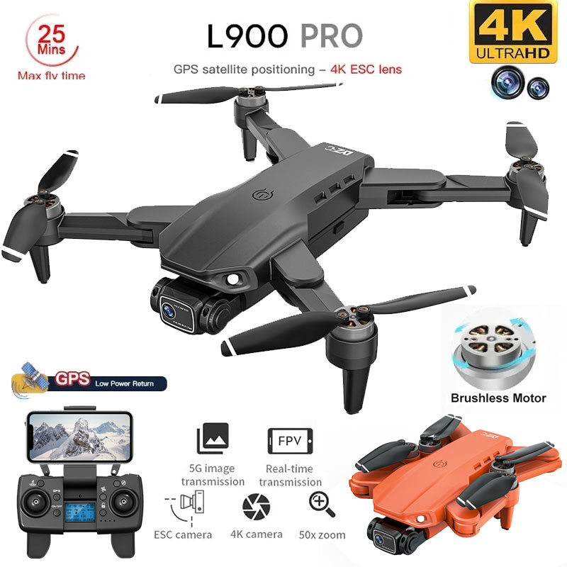 Drone Lidar - L900 Pro GPS Drone 4K Profesjonalny