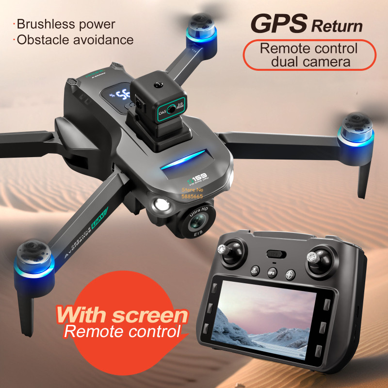 Drone Lidar - Podwójna kamera 8K 5G WIFI FPV