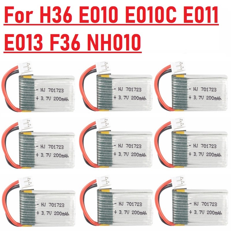 Eachine Drone E010 - 1-20 szt. Bateria LIPO 3.7V 200mAh