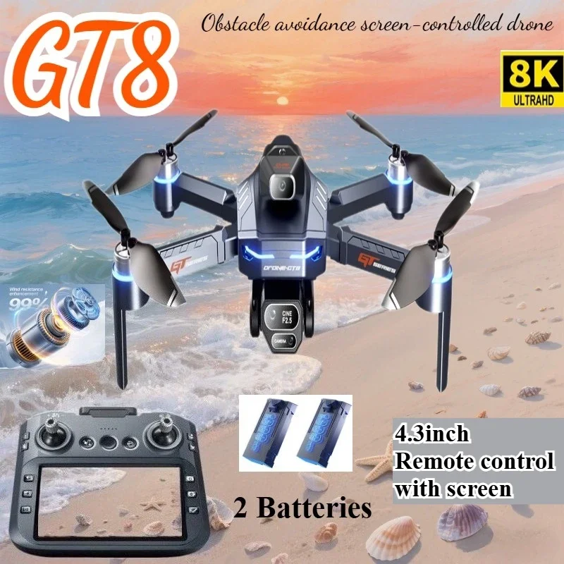 Dron 4K HD GT8 Kamera Unikanie – Drone Multispectral recenzja i cena