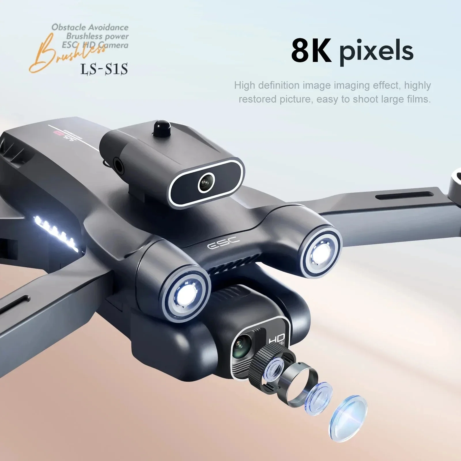 Nowy S1S 5G GPS Drone Camera 8 – Drone Lidar recenzja i cena