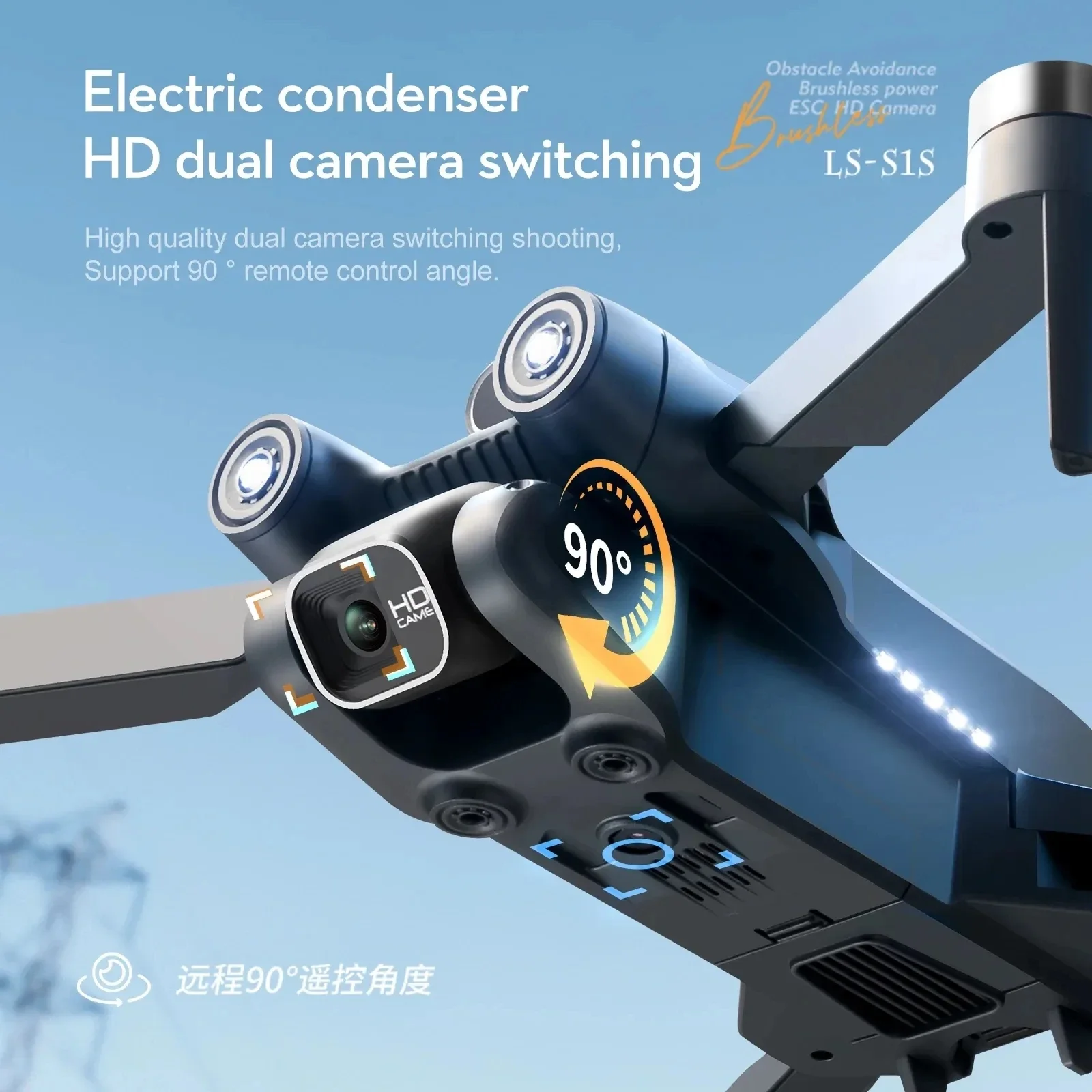 Nowy S1S 5G GPS Drone Camera 8 – Drone Lidar recenzja i cena