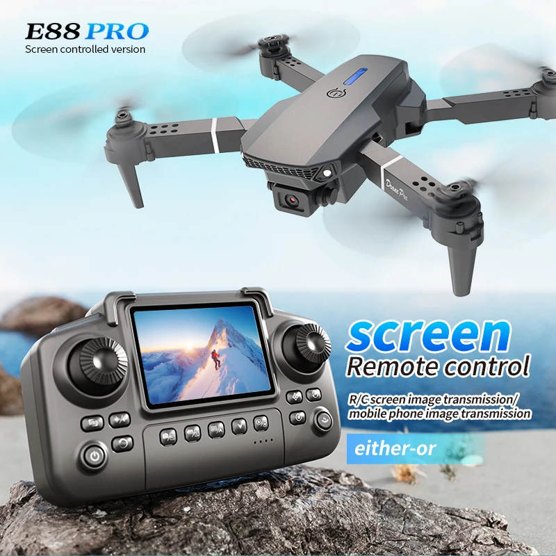 Profesjonalny dron E88 PRO z e – Drone Lidar recenzja i cena