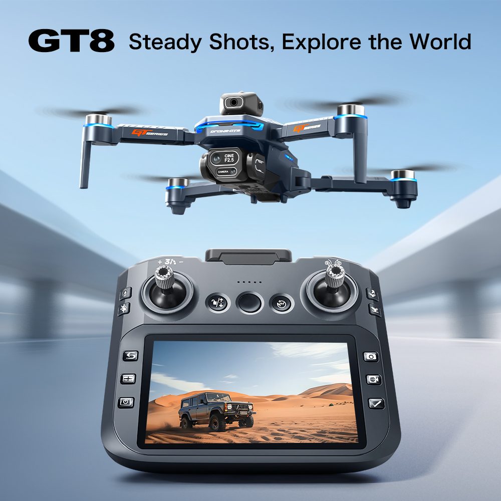 GT8 Max Składany Dron 8K HD Pr – Drone Multispectral recenzja i cena