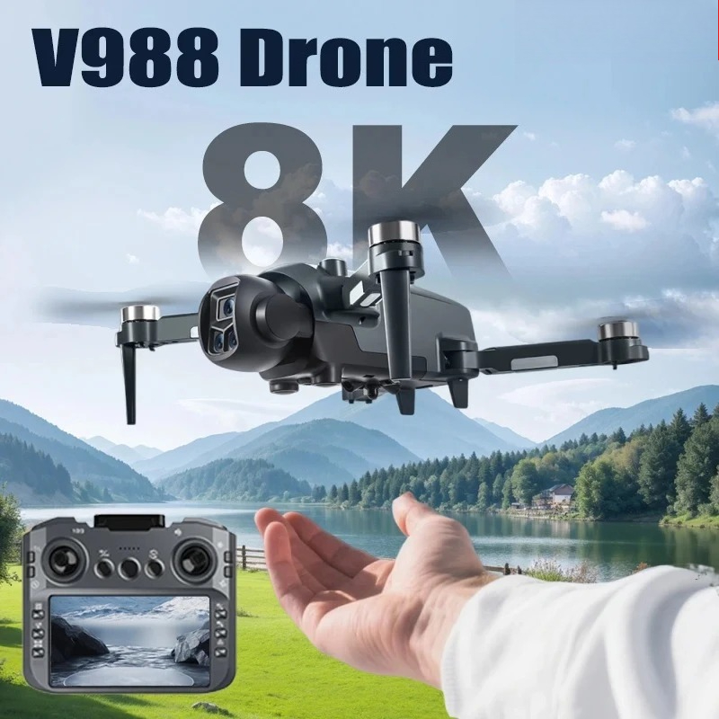 Oryginalny dron V988 8K HD z p – Drone Multispectral recenzja i cena