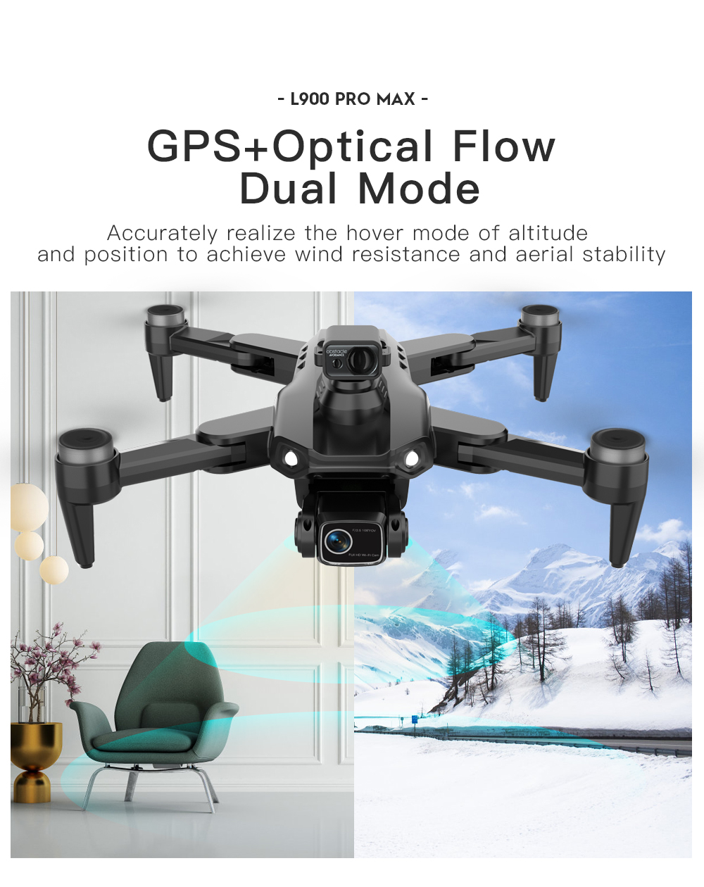 LYZRC L900 PRO MAX Dron z lase – Drone Multispectral recenzja i cena